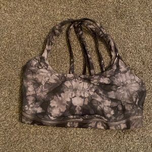 Tie dye lulu lemon sports bra